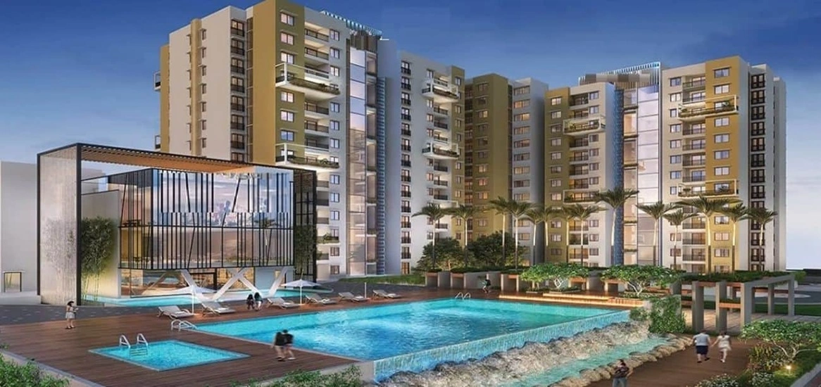Purva Codename Bliss Swimming Pool View